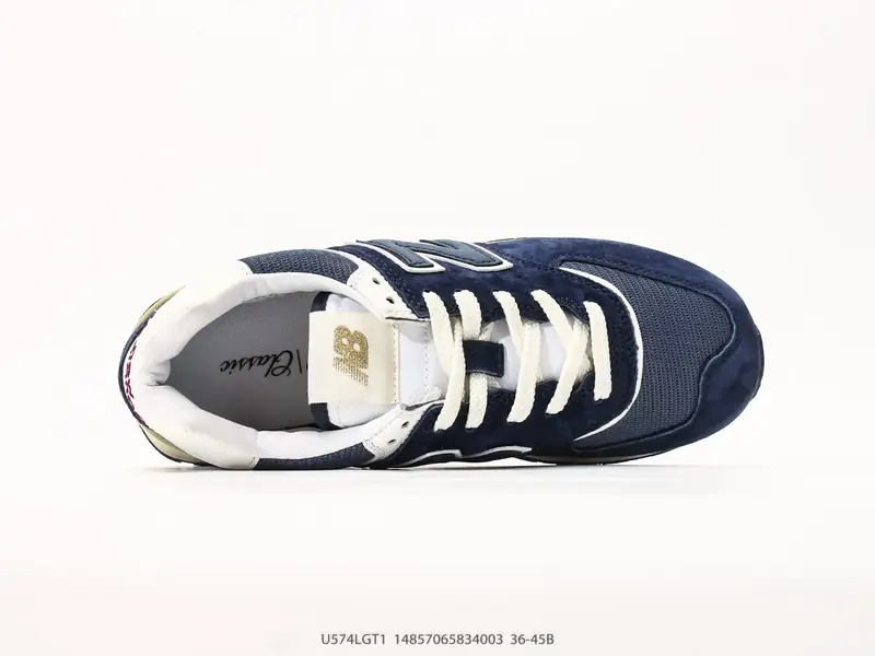 New Balance NB574 低帮复古休闲慢跑鞋 #毛边牛仔面料 ENCAP缓震 U574LGT1 #14857065834003